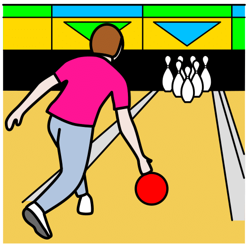 Pictograma de bolos para niños con autismo y TEA