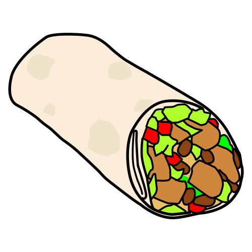 Pictograma de burrito para niños con TEA