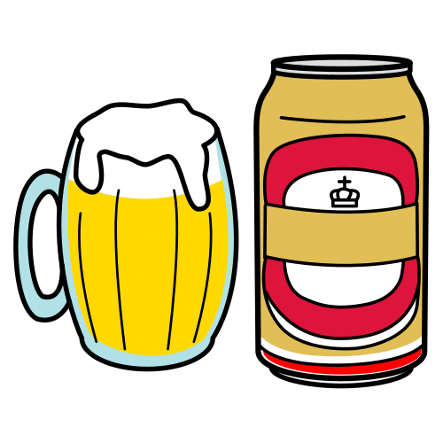 Pictograma de cerveza para niños con TEA