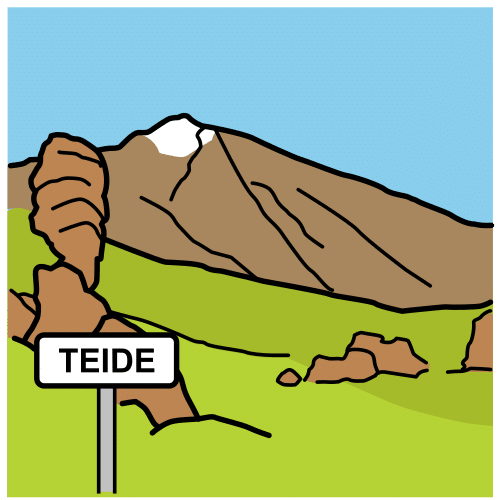 Pictograma de Teide para niños con TEA