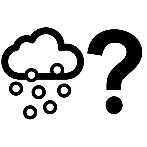 Pictograma de ¿nieva? para niños con autismo y TEA