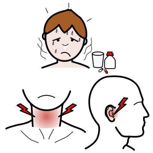 Pictograma de enfermedades para niños con autismo y TEA