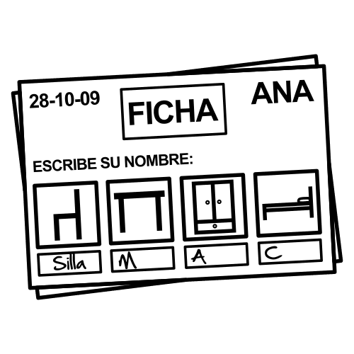 Pictograma de ejercicio para niños con autismo y TEA