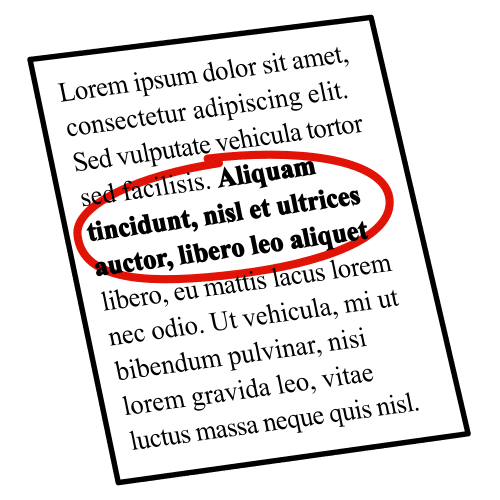 Pictograma de importante para niños con autismo y TEA