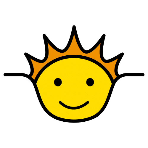Pictograma de amanecer para niños con TEA