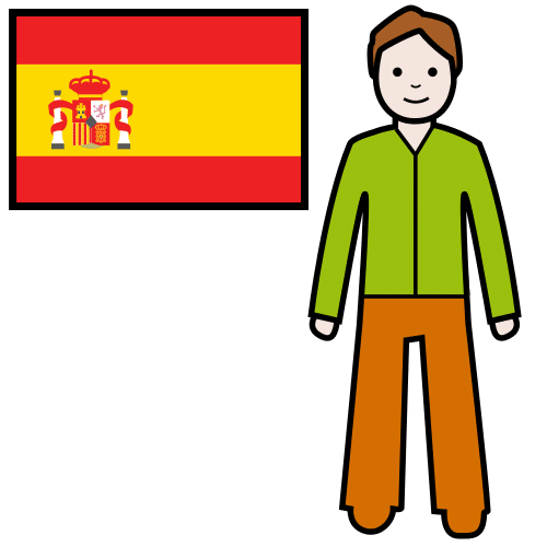 Pictograma de español para niños con TEA