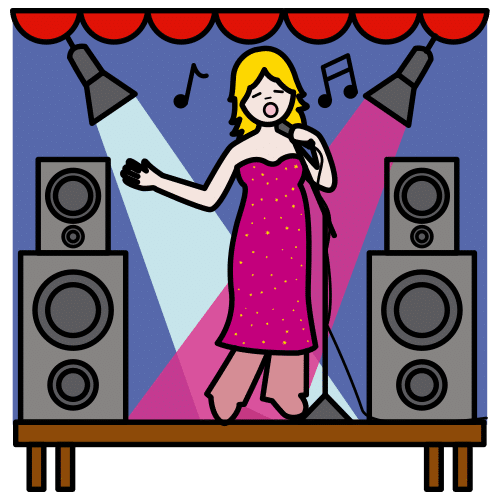 Pictograma de concierto para niños con TEA
