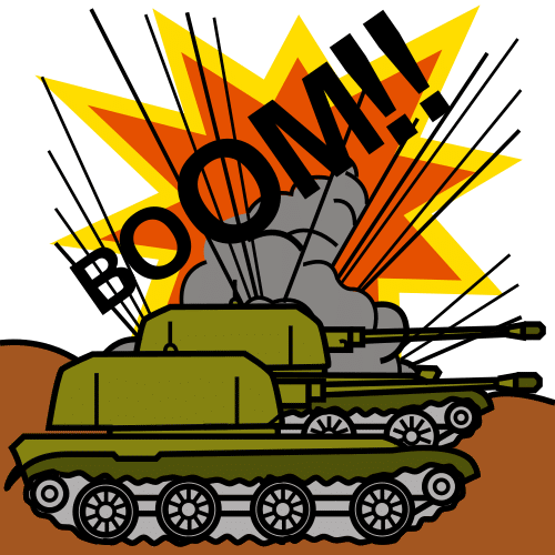 Pictograma de guerra para niños con TEA