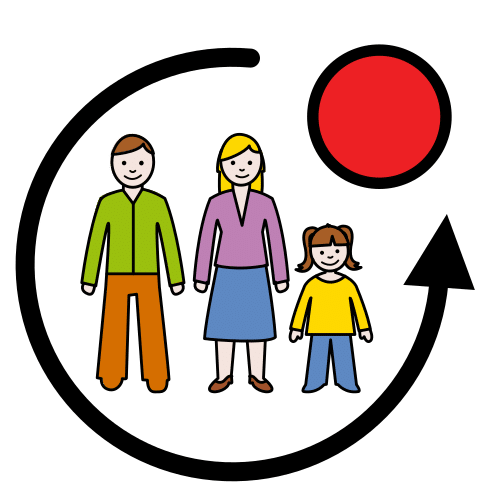 Pictograma de entorno para niños con autismo y TEA