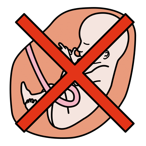 Pictograma de aborto para niños con TEA