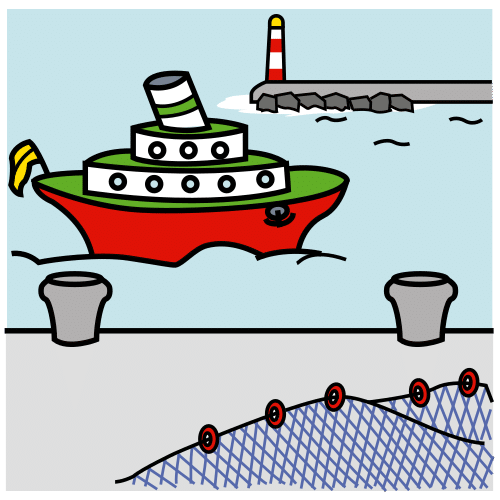 Pictograma de puerto para niños con TEA