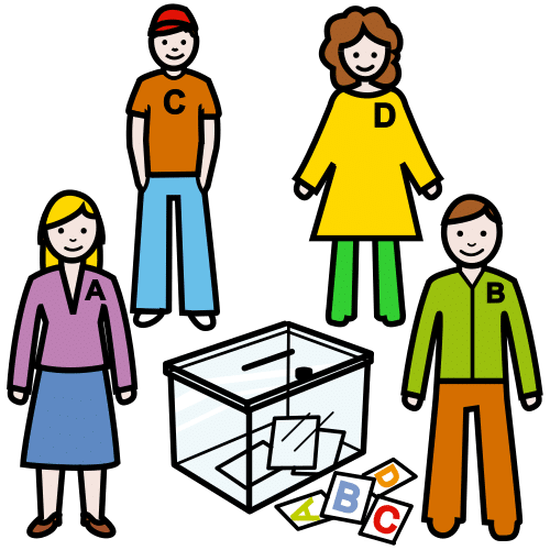 Pictograma de candidatos para niños con TEA