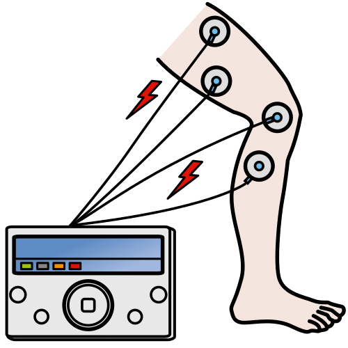 Pictograma de electroterapia para niños con TEA