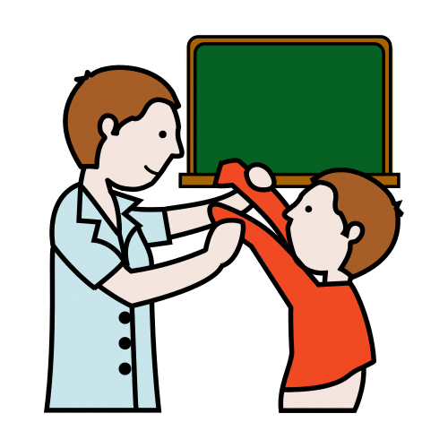Pictograma de monitor para niños con TEA
