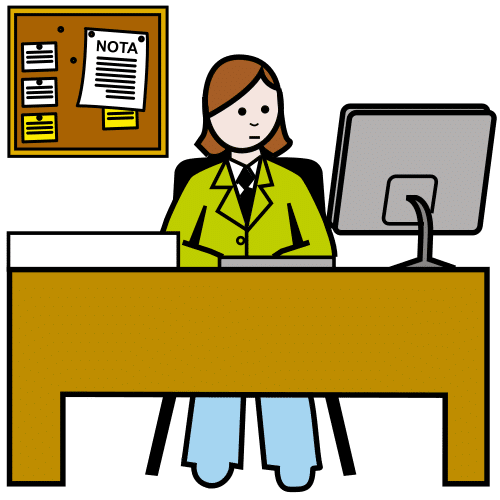 Pictograma de administración para niños con TEA