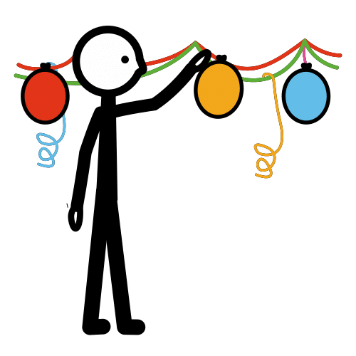 Pictograma de decorar para niños con TEA
