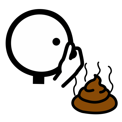 Pictograma de apestar para niños con TEA