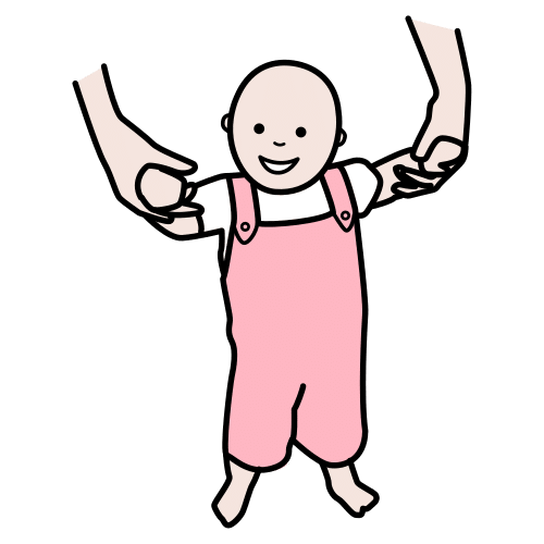 Pictograma de andar para niños con TEA