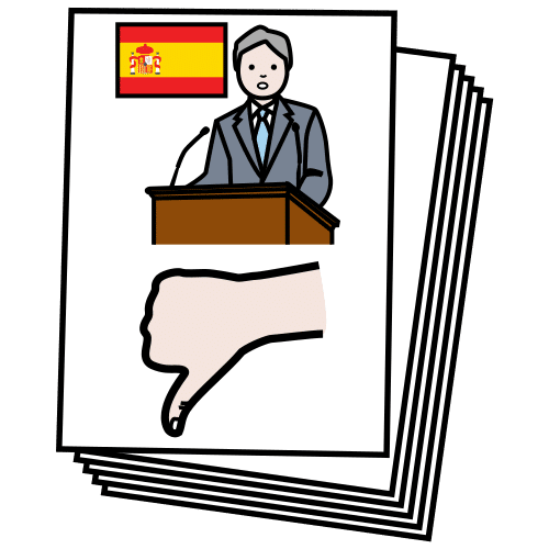 Pictograma de moción para niños con TEA
