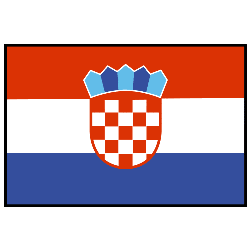 Pictograma de Croacia para niños con autismo y TEA