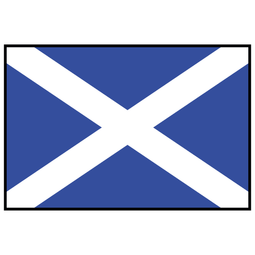 Pictograma de Escocia para niños con autismo y TEA