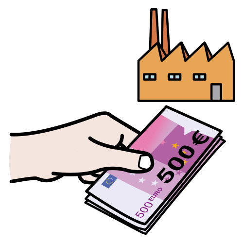 Pictograma de financiar para niños con TEA