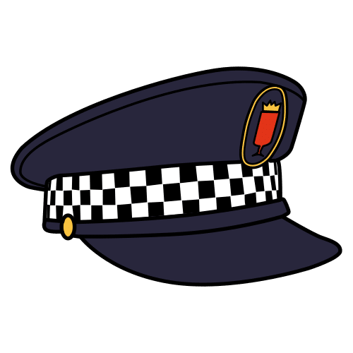Pictograma de gorra para niños con TEA