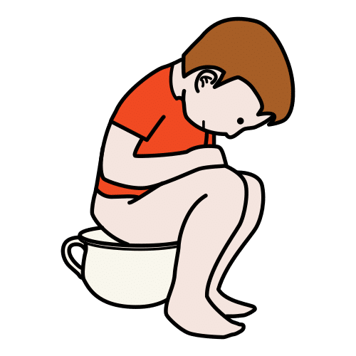 Pictograma de hacer caca para niños con TEA