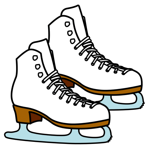 Pictograma de patines para niños con autismo y TEA