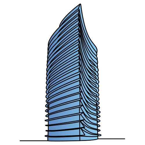Pictograma de Torre del Agua para niños con autismo y TEA
