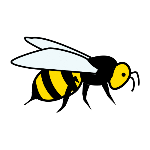 Pictograma de abeja para niños con autismo y TEA