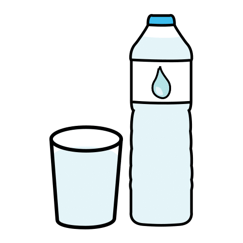 Pictograma de agua para niños con autismo y TEA
