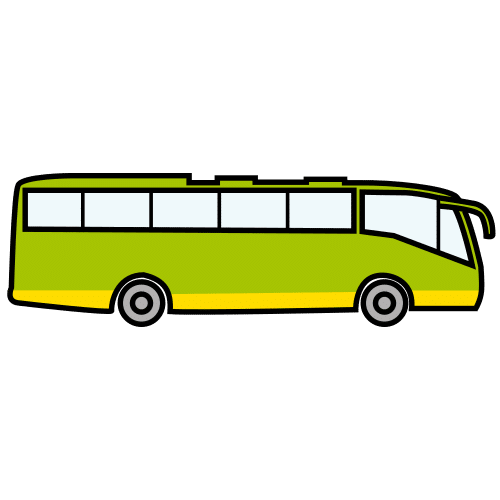 Pictograma de autobús para niños con autismo y TEA
