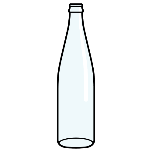 Pictograma de botella para niños con TEA