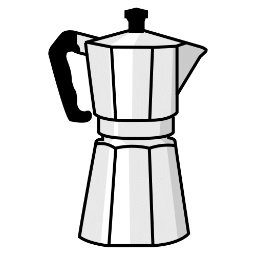 Pictograma de cafetera para niños con TEA