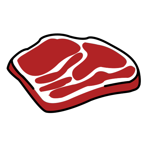 Pictograma de carne para niños con TEA