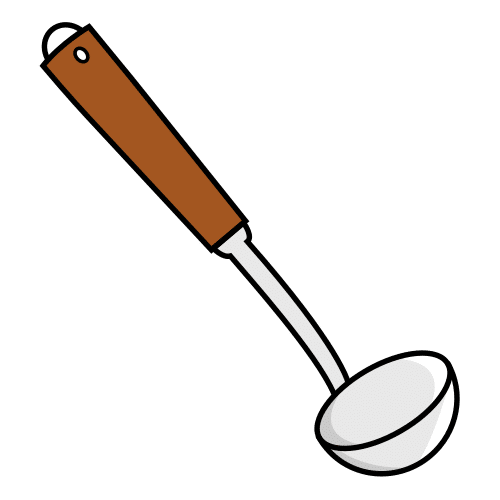 Pictograma de cucharón para niños con TEA