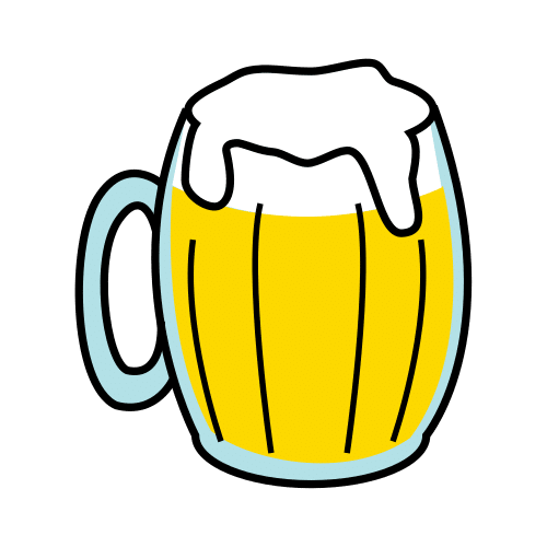 Pictograma de cerveza para niños con TEA