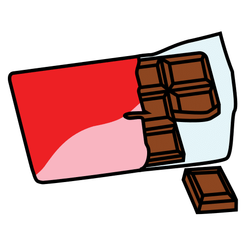 Pictograma de chocolate para niños con autismo y TEA