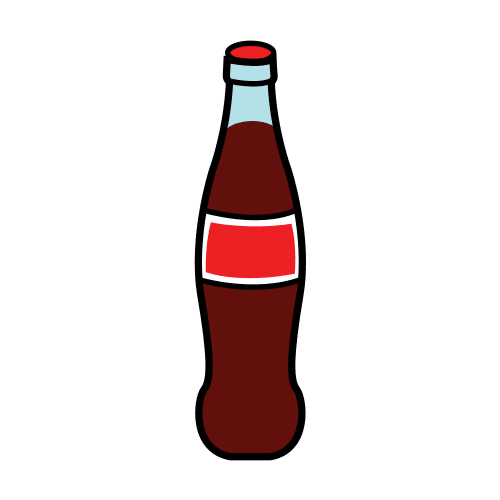 Pictograma de Coca-Cola para niños con TEA