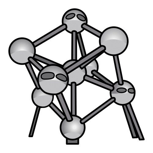 Pictograma de Atomium para niños con autismo y TEA