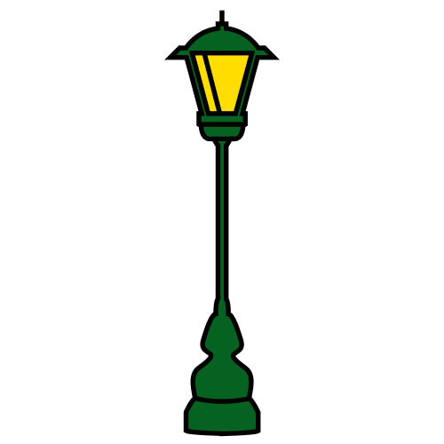 Pictograma de farola para niños con TEA