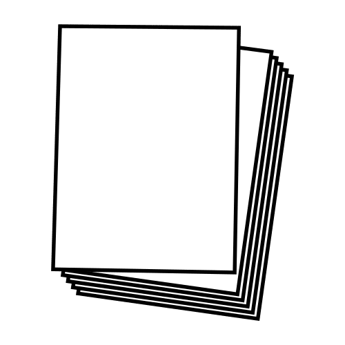 Pictograma de folios para niños con autismo y TEA