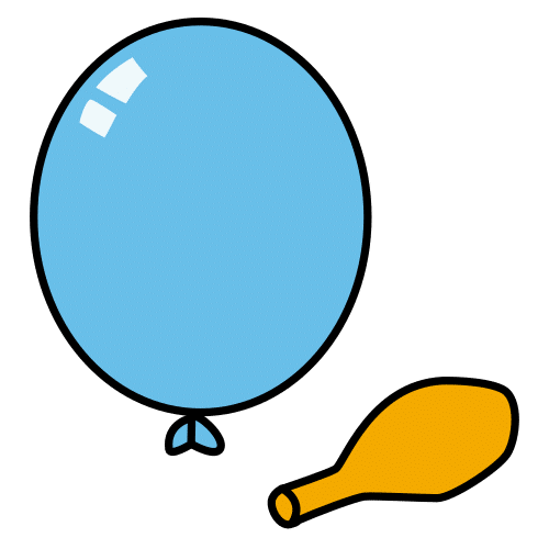 Pictograma de globo para niños con autismo y TEA