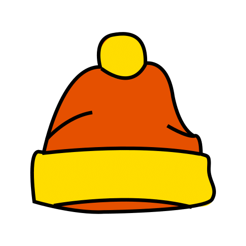 Pictograma de gorro para niños con TEA