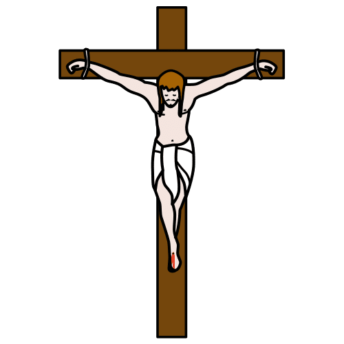 Pictograma de Jesús para niños con TEA