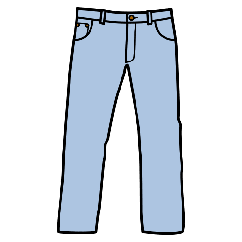 Pictograma de pantalón para niños con autismo y TEA