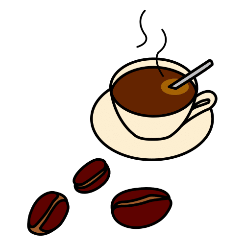 Pictograma de café para niños con TEA
