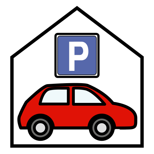 Pictograma de parking para niños con TEA