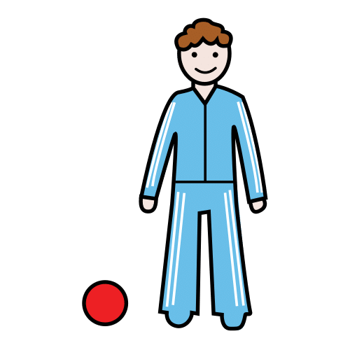 Pictograma de monitor para niños con autismo y TEA
